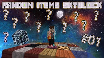 Skyblock, but every 15 seconds I get a random item... | Hardcore Random Item Skyblock #01 |