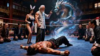 MutiSUB🔥龙狱之主甘当卑微杂工！💥七日生死约逼他撕掉伪装，随手点化老翁成宗师，身份曝光后美艳馆主跪求倒贴，战神求饶也得死！【颤抖吧，狂龙出狱】 screenshot 2