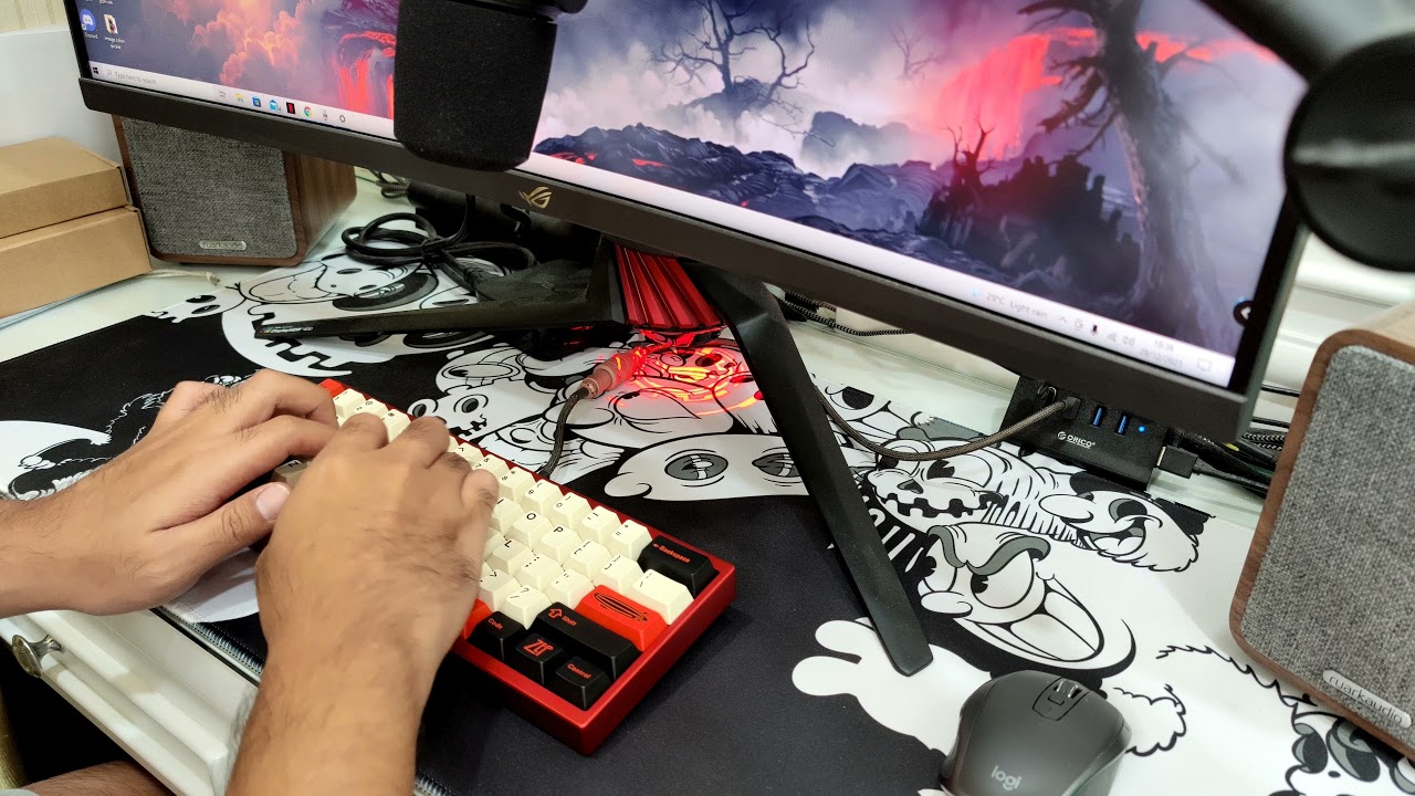 TGR x Singa Unikorn with Creamsicle Switches | Alu Plate | Sound Test