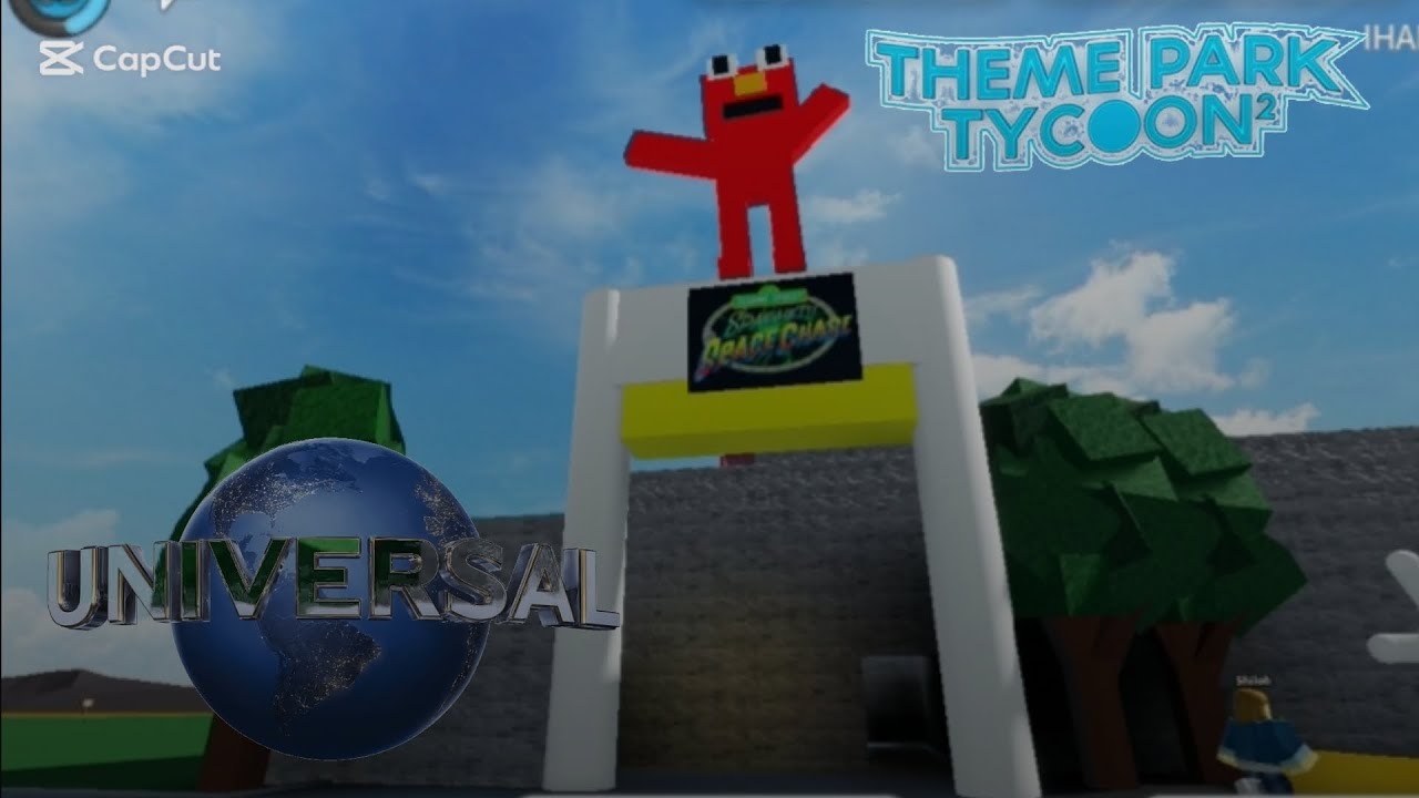 UNIVERSAL STUDIOS in Theme Park Tycoon 2