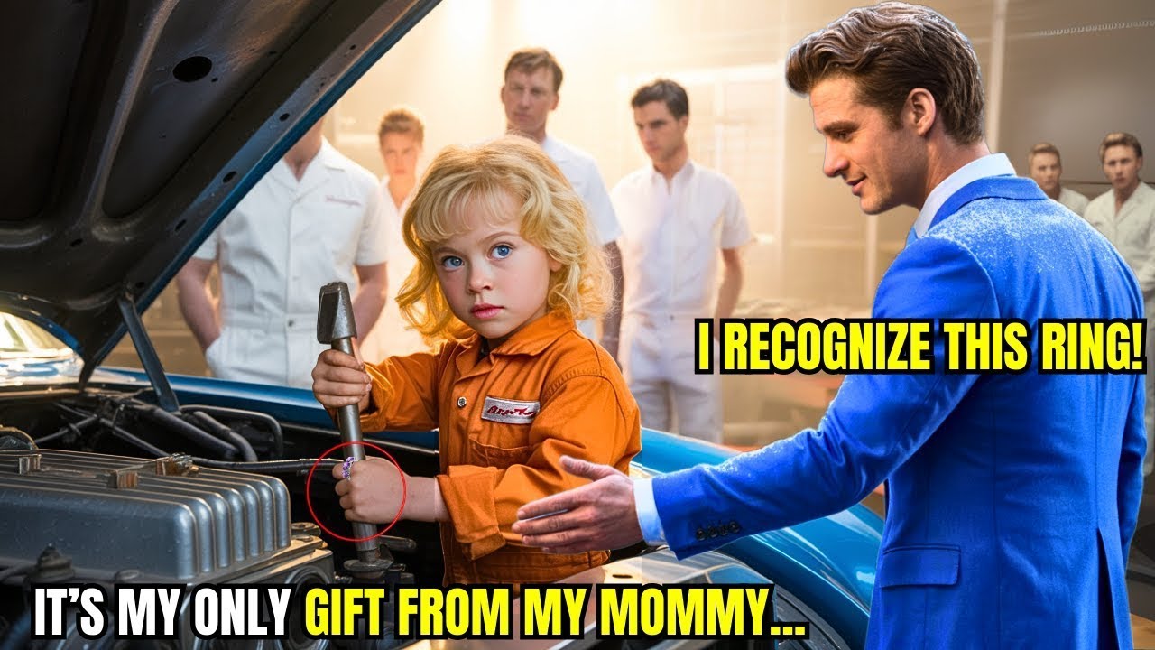 40 experts failed — girl fixes Mustang in 1 min… then millionaire sees her ring and turns pale