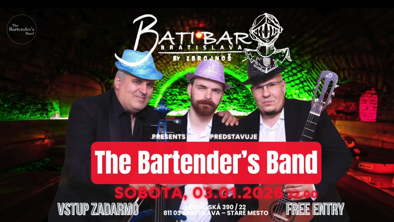 THE BARTENDERS LIVE  @BATI BAR by ZBROJNOŚ... 03rd january 2026 