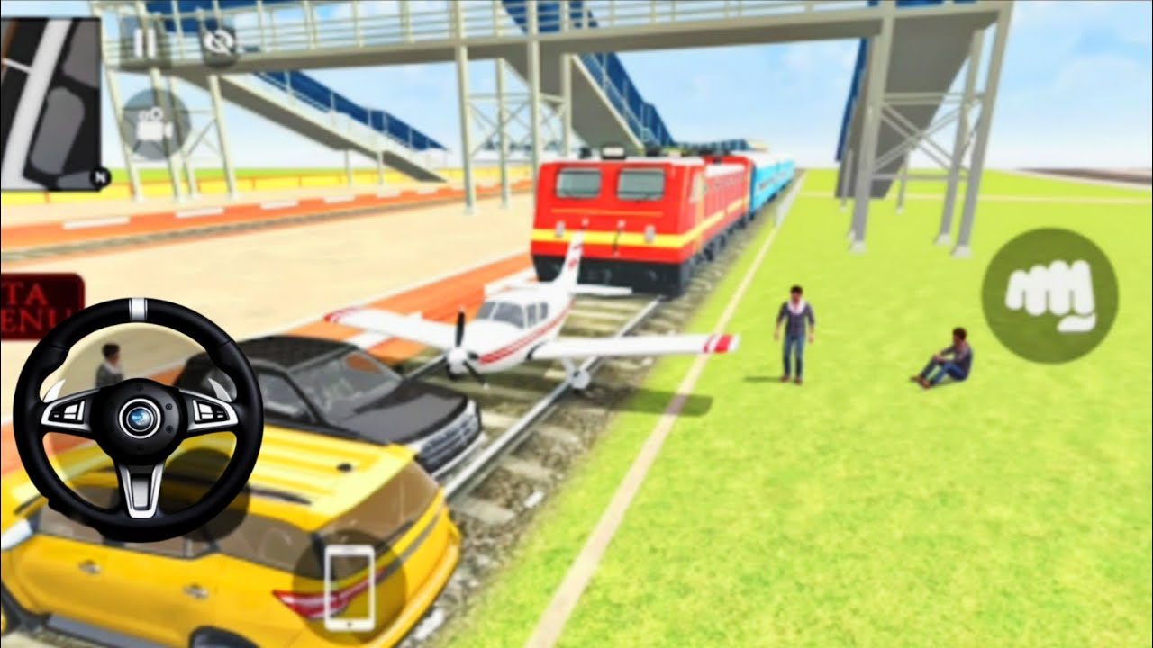 Thief Rider Simulator Car Game Order By Train VS all LUXURY Car .