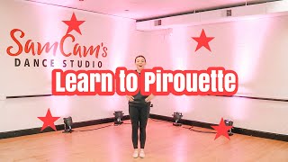 Free Online Pirouette Dance Tutorial