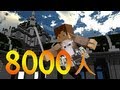 【minecraft】 チャンネル登録者8000人記念動画