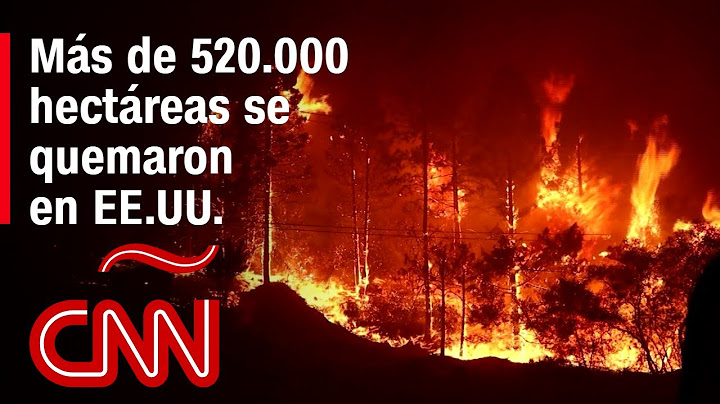 Ola de calor provocó incendios forestales que han calcinado más de 520.000 hectáreas en EE.UU.