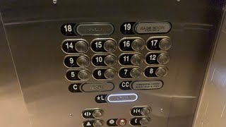 Schindler 6400 Traction Elevators at Harvey's Tahoe Tower, Stateline NV