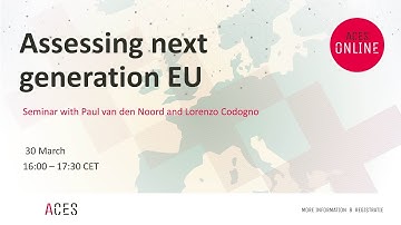 Assessing Next Generation EU