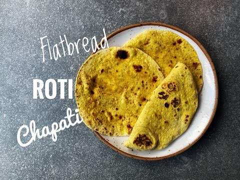 5 MINUTE CHAPATI  Roti recipe  Flatbreads  Gramflour chapati  Healthy Indian  Food with Chetna