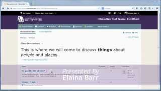 Desire2Learn v10.3 Discussions How to Subscribe
