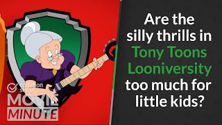 Are the silly thrills in Tiny Toons Looniversity too much for little kids? | Common Sense TV Review