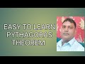 Easy to learn about Pythagoras theorem