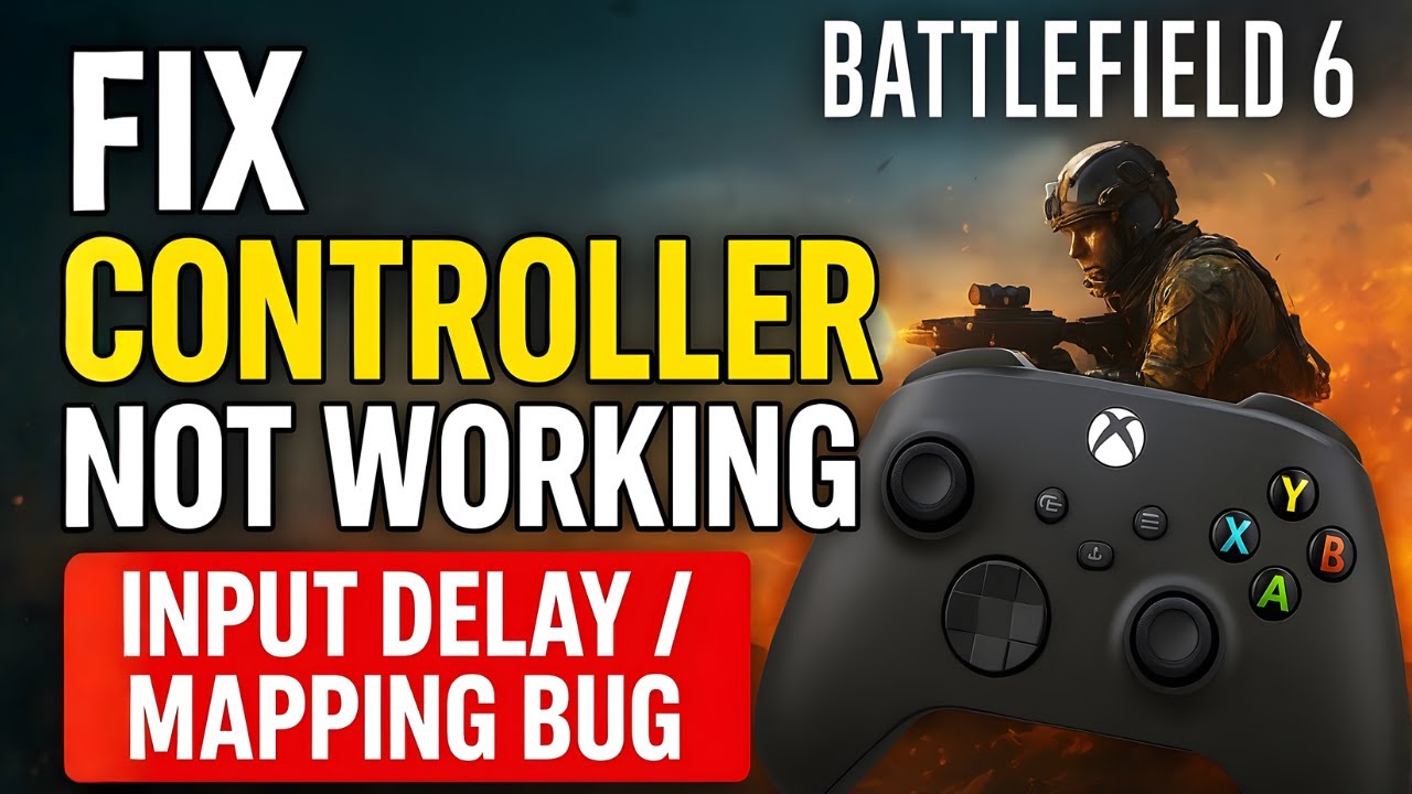 Исправление проблем с работой контроллера Battlefield 6, задержкой ввода и отображением на ПК