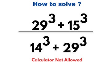 Maths Olympiad | Simplifying Exponential Expression Without Calculator