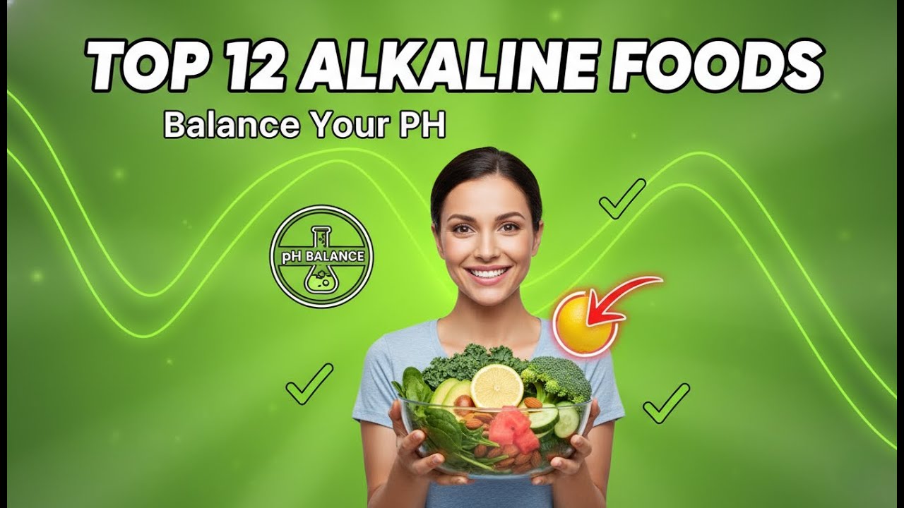 Top 12 Alkaline Foods to Balance pH Naturally | Boost Energy & Digestion