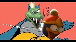 Dedede Got Dede-De-Leted By K.rool With The Scream Heard Around The World