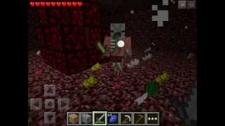 How to make and activate a nether reactor in mcpe screenshot 3
