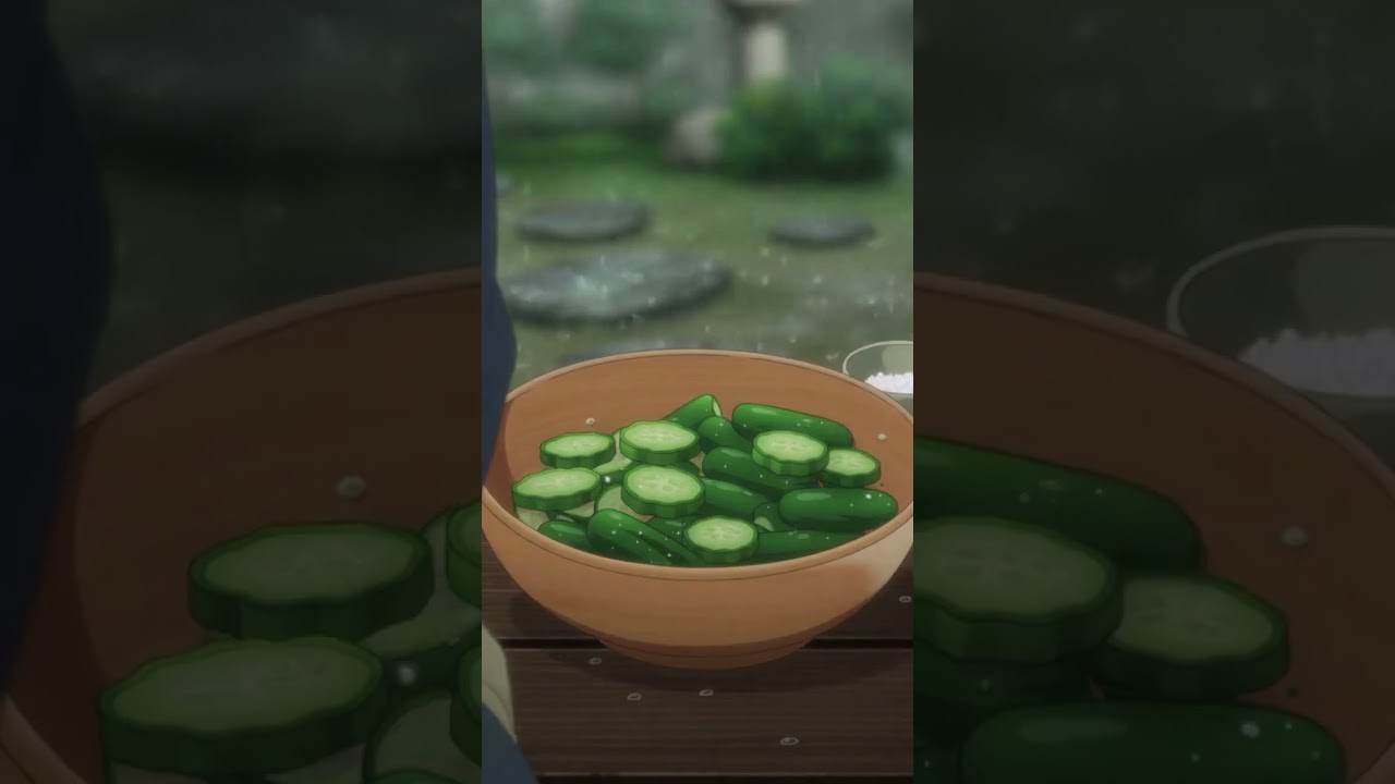 Summer Pickles in the Rain⛈️| Rain's Kitchen 