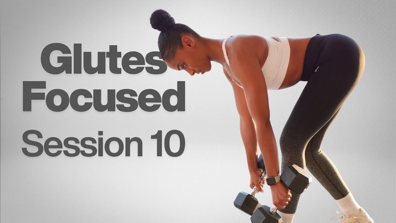 45 minute Guided Full Body Glute Workout | Lower Body Sculpt (Day 10 ...