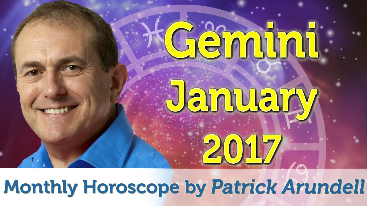 Gemini January 2017 Horoscope