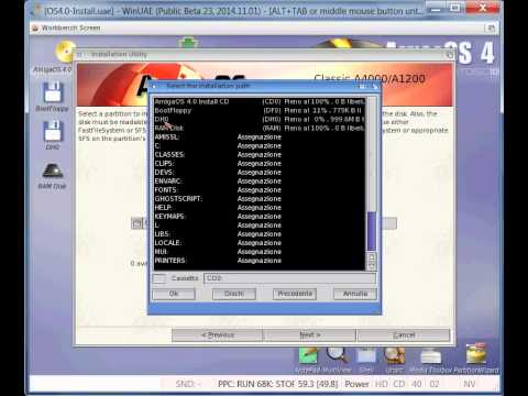 Installing Amigaos 3.9 Winuae