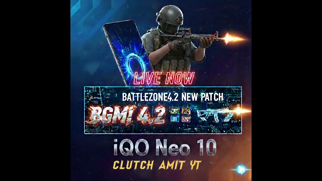 New Update Is Here BGMI 4.2 Update/ IQoo Neo 10 Gaming Review