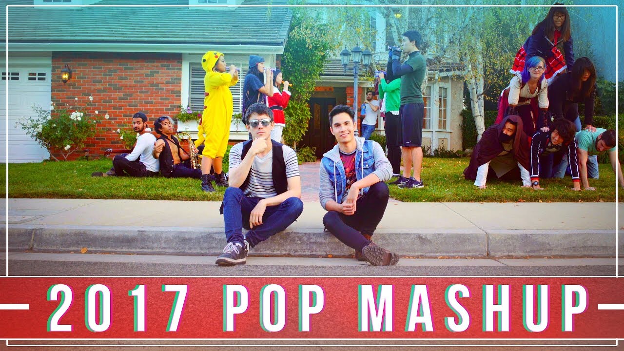 2017 MASHUP!! - TOP Hits in 3 Min (IN REVERSE )