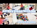 All Day Clean With Me | Organize, Declutter, and Cleaning | House Reset After Play dates