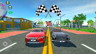 Car Simulator 2 | Lexus VS Mercedes | LC 500H VS SL 300 | Race&Top Speed |Car Games Android Gameplay screenshot 4