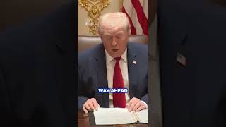 Trump on Iran: We're ahead of schedule destroying that country