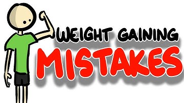 3 Weight GAINING Mistakes | How to Start Gaining Weight