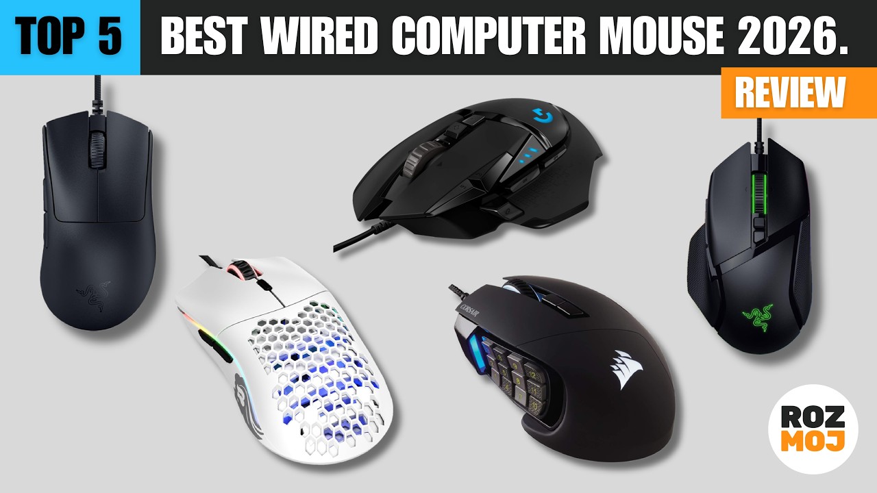 Top 5 Best Wired Computer Mouse 2026 Review | Ultimate Precious, Comfort & Performance