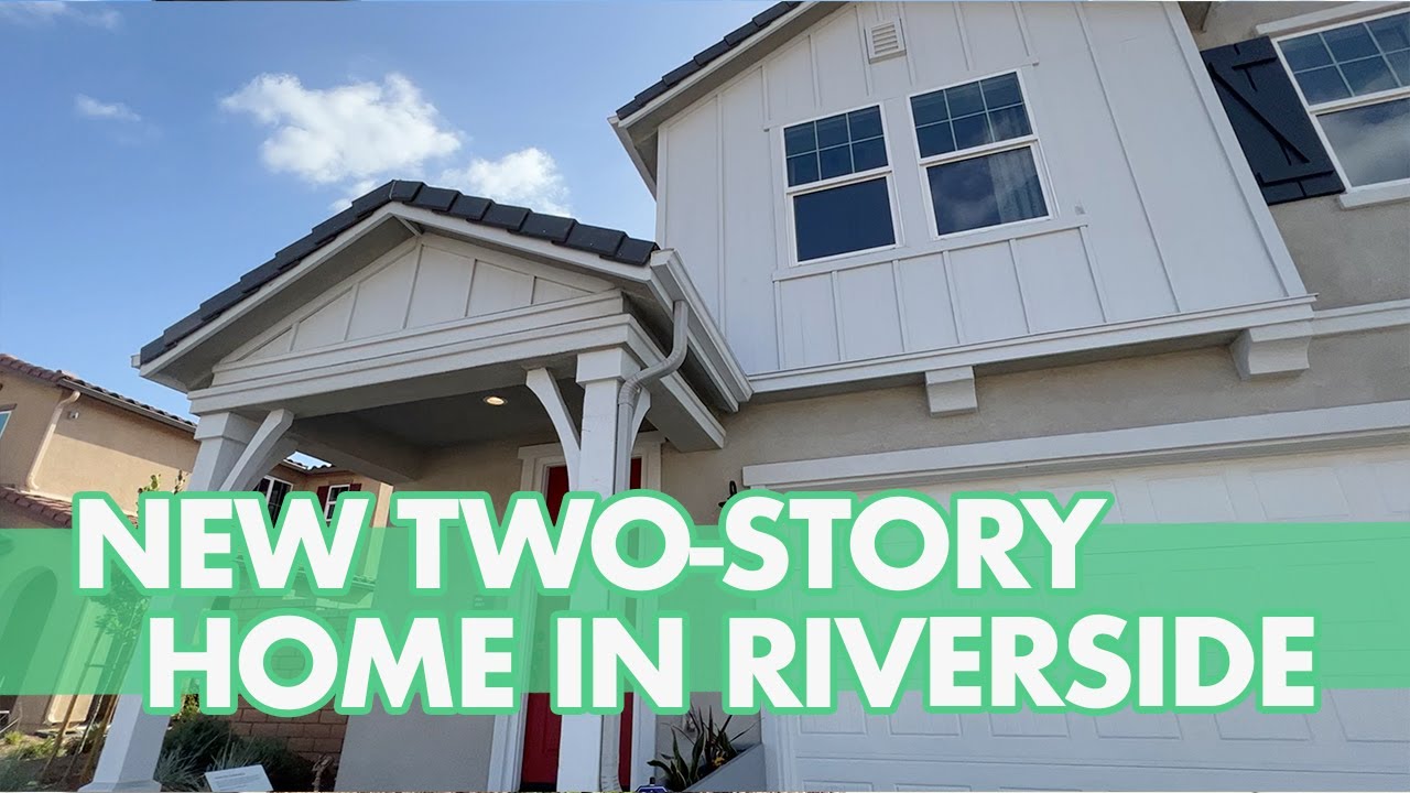 Two-Story New Home Tour Near Downtown Riverside California | 3 Bed | 2.5 Bath | 2061 SqFt