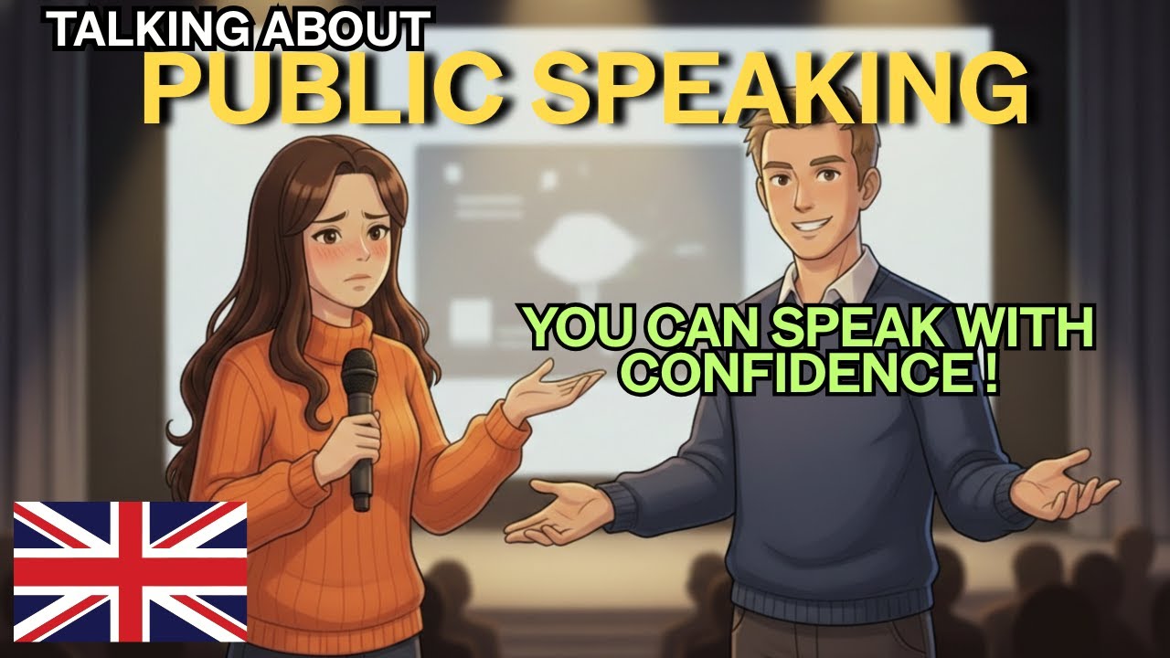 How to Talk in Public Speaking | English Conversation Practice
