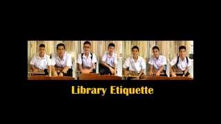Library etiquette - Gon-mek studio