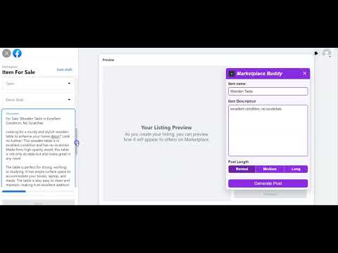 Marketplace Buddy video preview 2