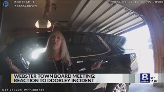 Webster residents, officials bring DA Doorley traffic stop to public forum