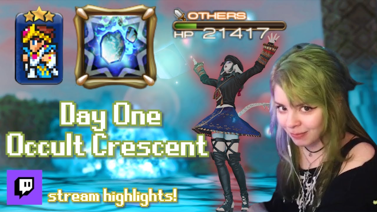 The Oracle Phantom Job is so fun 🔮 Occult Crescent Day One🌙 Stream ...