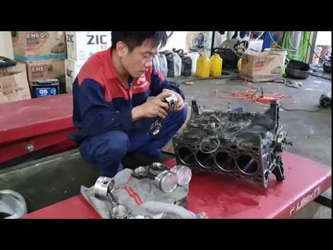 Video Cách Lắp Xéc Măng Vào Piston Xe ÔTô Xe Làm Lại Máy Có... - youtube