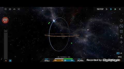 getting into orbit of brigos in Simple Rockets 2