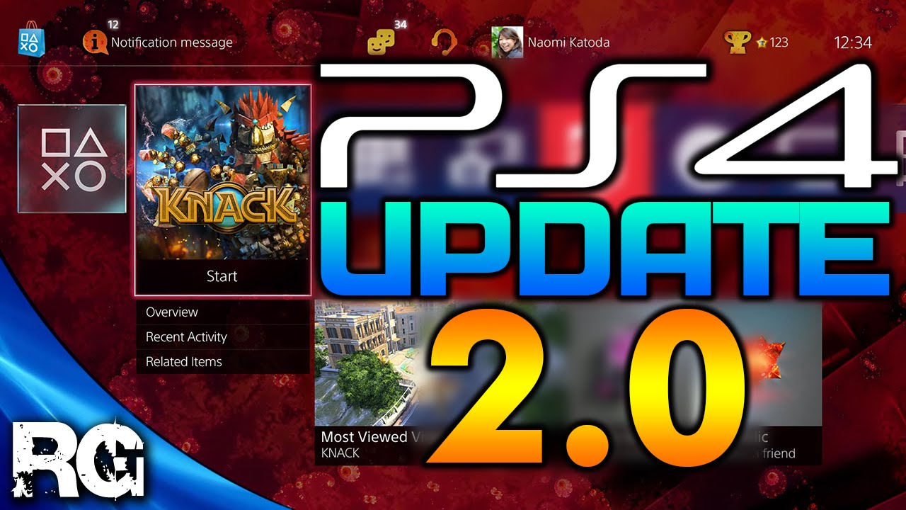 PS4 Patch 2.0 Finally Coming New Details Emerge! YouTube