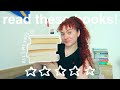 the ONLY books I&#39;ve ever rated 5 stars! ⭐️ my favourite reads