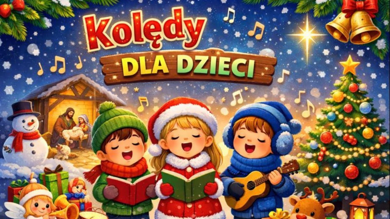 Kolędy dla dzieci 🎄 | Najpiękniejsze polskie kolędy | Świąteczne piosenki