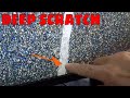 This Is How WET SANDING Affects And Improves DEEP SCRATCHES!!!