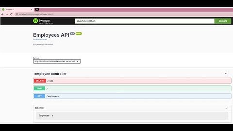 Spring Boot + Swagger 3 (OpenAPI 3) Hello World Example