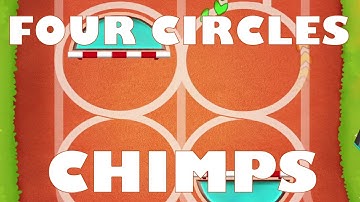 Four circles CHIMPS Bloons TD6