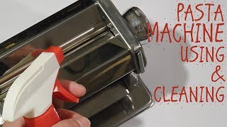 Marcato Atlas 150 Pasta Machine Review & How to Set Up and Clean It! 
