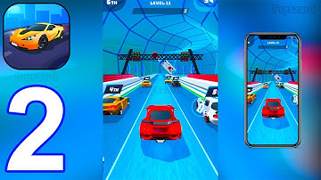 Race Master 3D - Gameplay Walkthrough Part 2 Levels 11-18 Car Race 3D (iOS, Android)