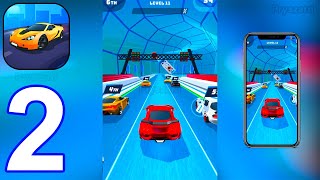 Race Master 3D - Gameplay Walkthrough Part 2 Levels 11-18 Car Race 3D Ios, Android