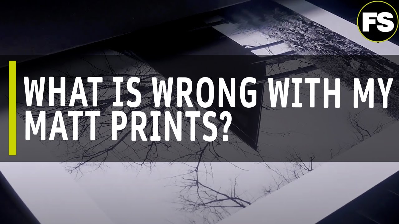 What to think about when printing on Matt Papers Fotospeed Paper